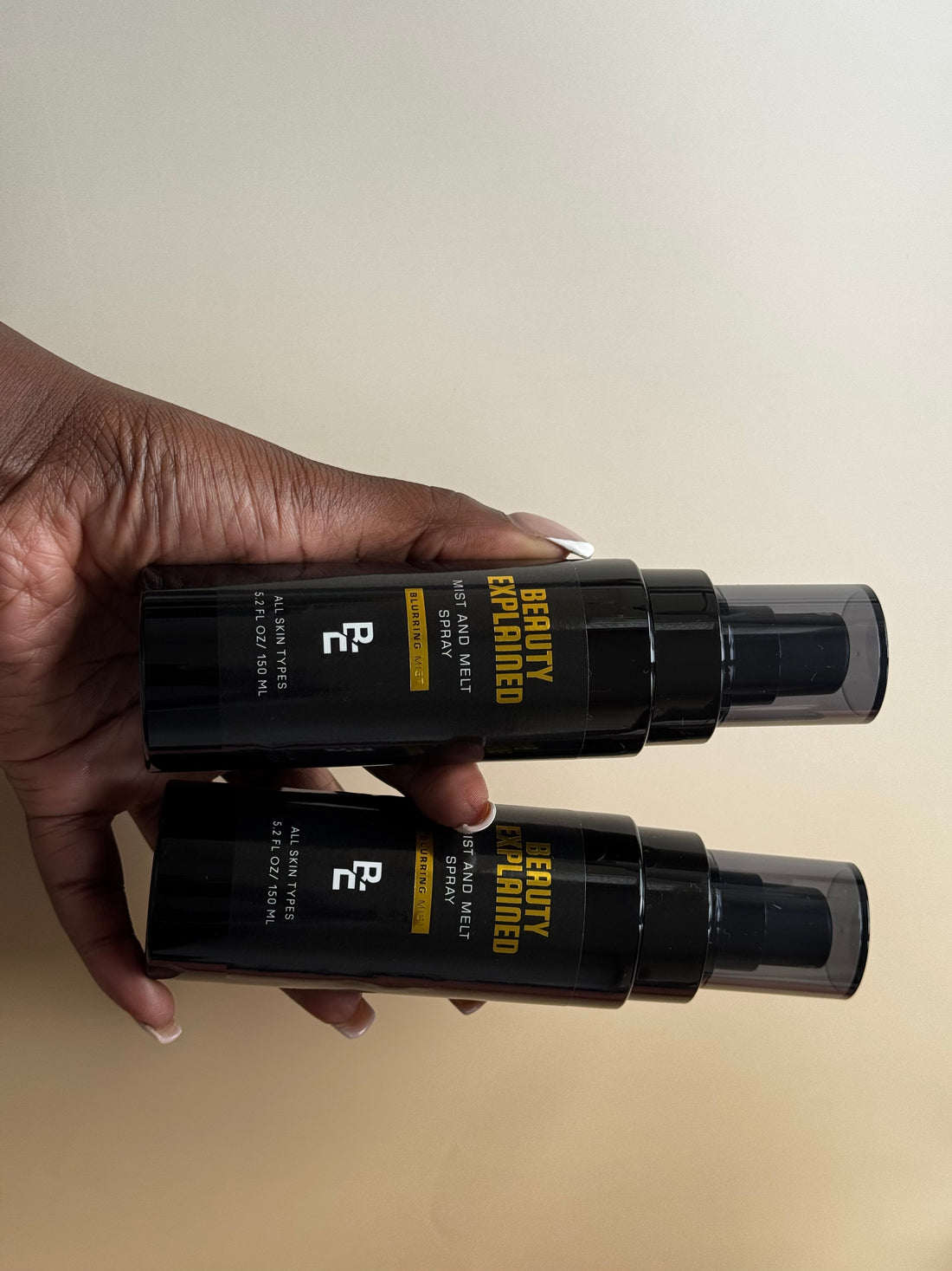 when to apply setting spray application showing professional techniques