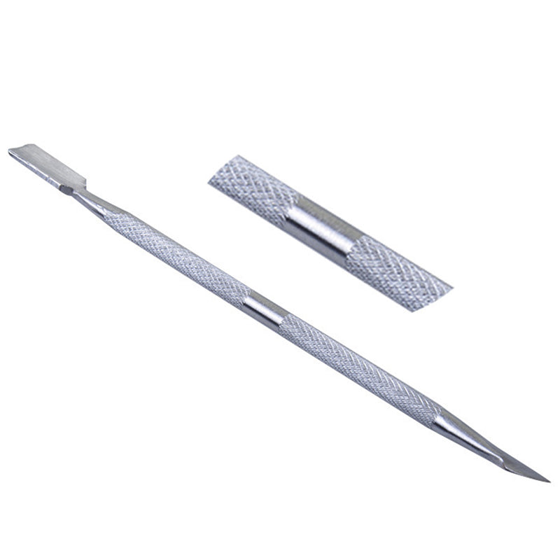 10 Stainless Steel Cuticle Pushers