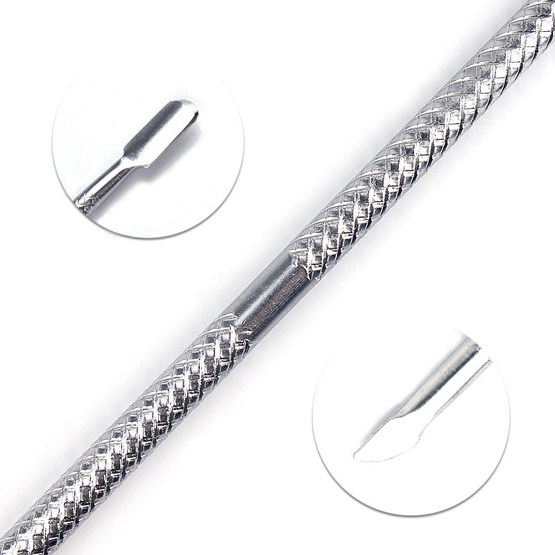 10 Stainless Steel Cuticle Pushers