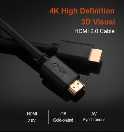 HDMI Cable Gold High Speed 2K 4K Lead