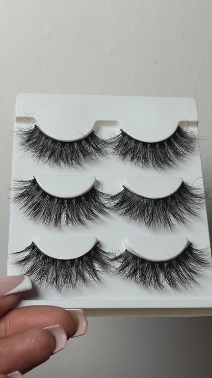 Naya Strip Eyelash Extensions – Reusable, Natural Finish Strip Lashes
